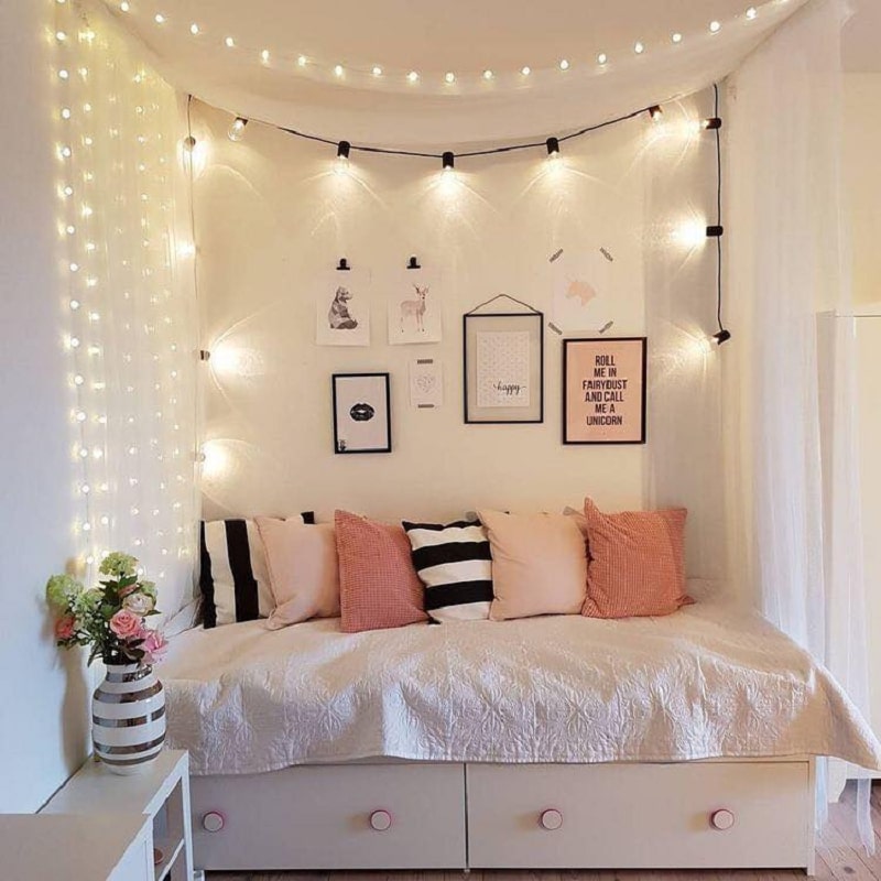 trang trí phòng ngủ đơn giản rẻ tiền